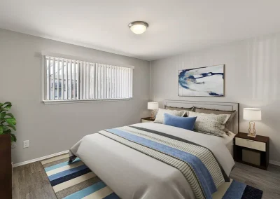 Bedroom at Golfview Apartments